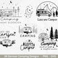 Deutsche Plotterdatei Camping Svg Wohnwagen Svg , Plotterdatei Camper, Camping Sprüche, Zuhause Svg Cricut Schneidedatei Happy Camper