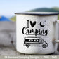 Deutsche Plotterdatei Camping Svg Wohnwagen Svg , Plotterdatei Camper, Camping Sprüche, Zuhause Svg Cricut Schneidedatei Happy Camper