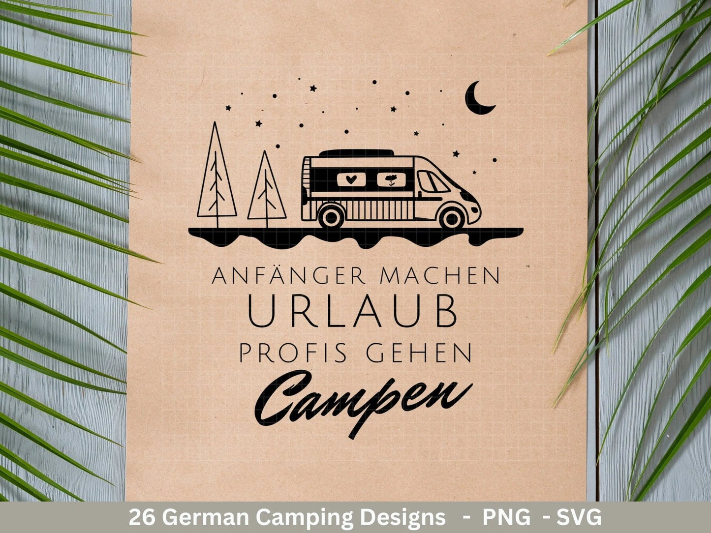 Deutsche Plotterdatei Camping Svg Wohnwagen Svg , Plotterdatei Camper, Camping Sprüche, Zuhause Svg Cricut Schneidedatei Happy Camper