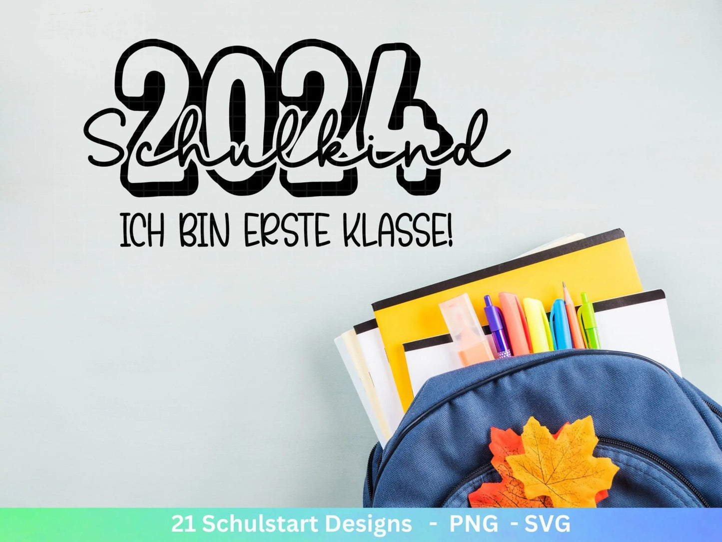 Deutsche Plotterdatei Einschulung svg png - Schulstart svg - Schulanfang Sprüche - Cricut Silhouette - Einschulung Geschenk Schulanfang png