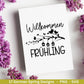 Deutsche Plotterdatei Frühling - Hallo Frühling - Cricut Silhouette Studio Plotterdatei - Ostern Svg - Ostergrüße - Frühlings Bundle