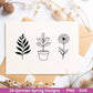 Deutsche Plotterdatei Frühling - Hallo Frühling - Cricut Silhouette Studio Plotterdatei - Ostern Svg - Ostergrüße - Frühlings Bundle