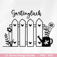 Deutsche Plotterdatei Garten - Gartendeko - Frühling svg - Cricut Silhouette - Lieblingsplatz - Schubkarre - Gartengeschenke - Gartenliebe - EmidaDesign