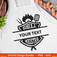 Deutsche Plotterdatei Grillen - Grillzeit Sprüche svg - Grillmeister svg - BBQ Chef - König des Grills - Silhouette Cricut - Laserdatei - EmidaDesign