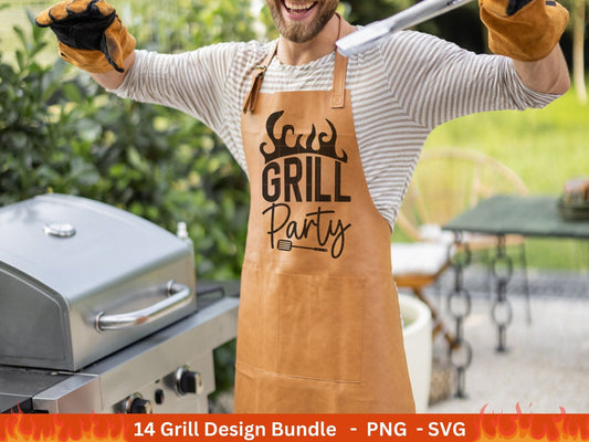 Deutsche Plotterdatei Grillen - Grillzeit Sprüche svg - Grillmeister svg - BBQ Chef - König des Grills - Silhouette Cricut - Laserdatei - EmidaDesign