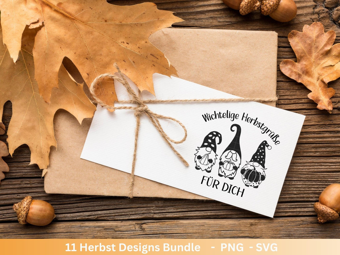 Deutsche Plotterdatei Herbst - Hallo Herbst - Cricut svg - Herbstzauber - Herbstgrüße SVG Bundle - Kürbis Blätter - Laserdatei Herbst - Igel - EmidaDesign