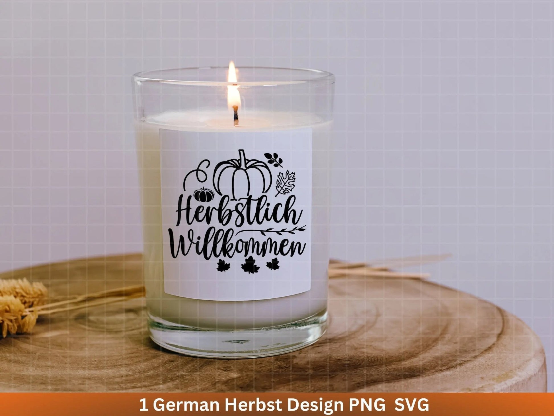 Deutsche Plotterdatei Herbst - Herbstlich Willkommen - Cricut Silhouette Studio Plotterdatei -Herbstzauber - Herbstgrüße - Kürbis Blätter