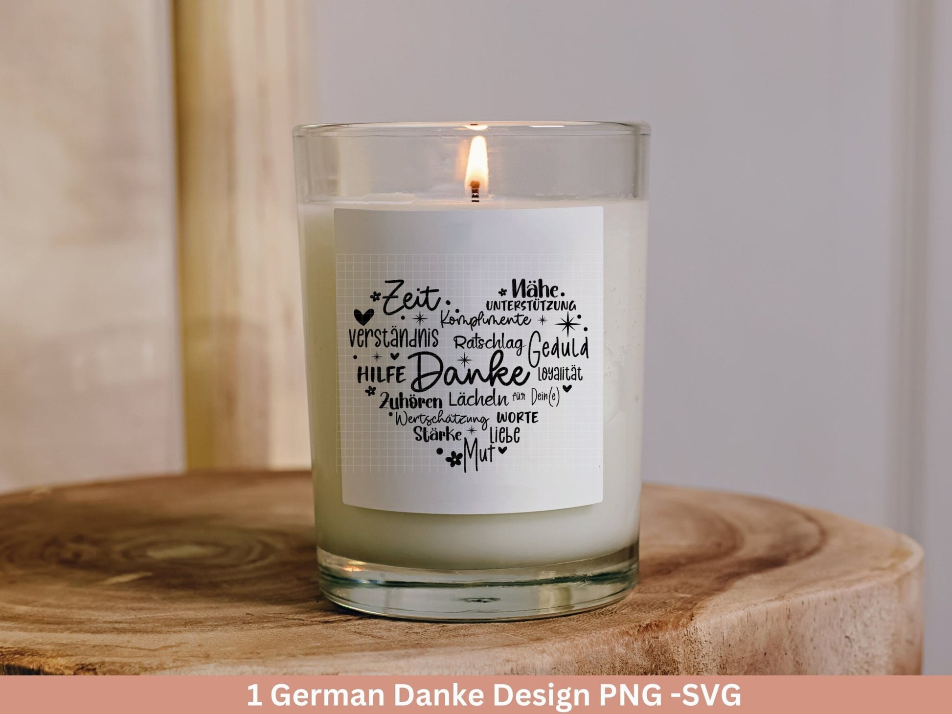 Deutsche Plotterdatei Herz Danke- Plotterdatei Muttertag svg - Herz svg - Deutsche Sprüche svg - Plotterdatei Danke - Cricut Silhouette