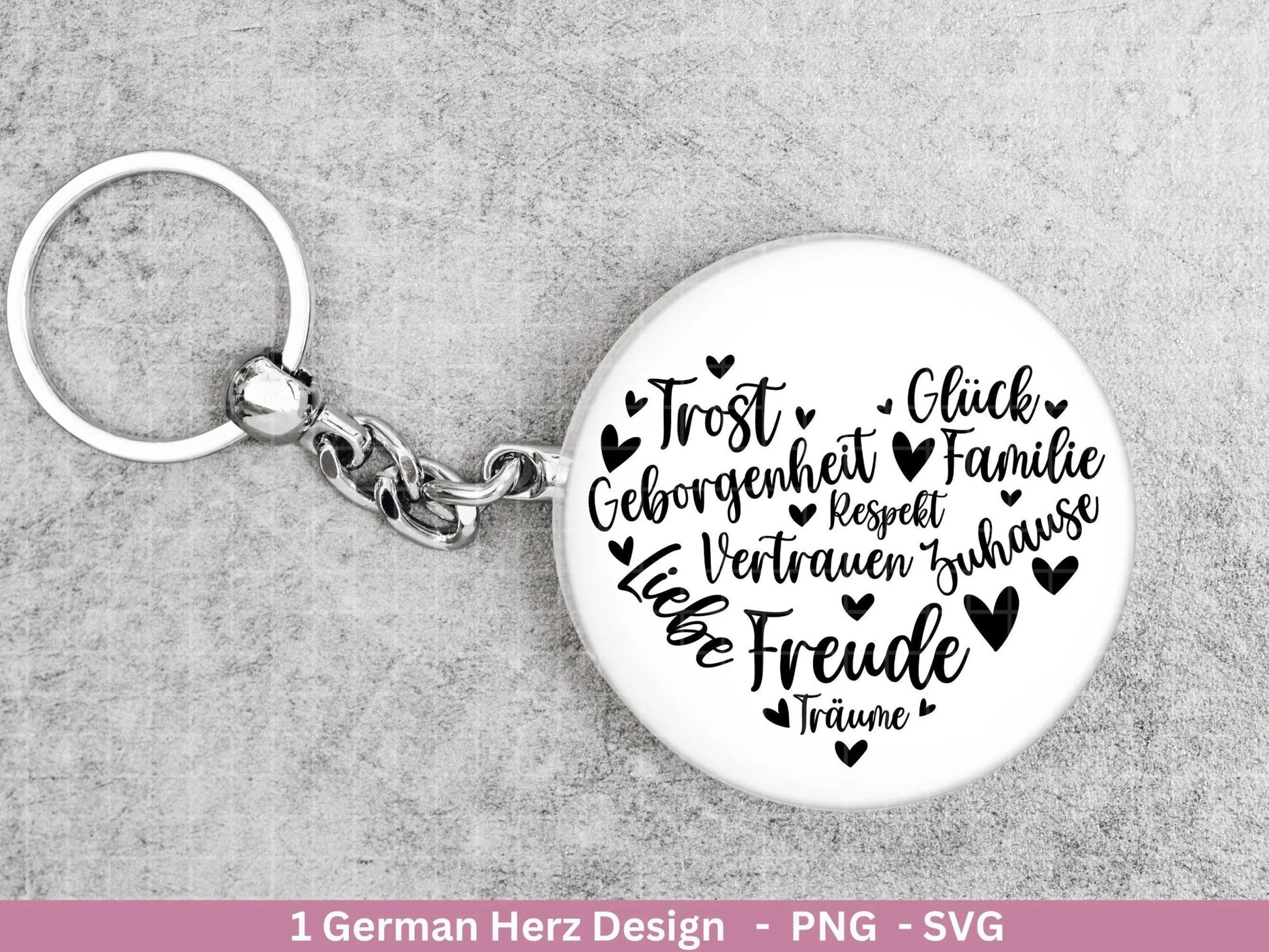 Deutsche Plotterdatei Herz Du bist - Plotterdatei Muttertag svg - Herz svg - Deutsche Sprüche svg - Plotterdatei Geburtstag - Cricut Datei