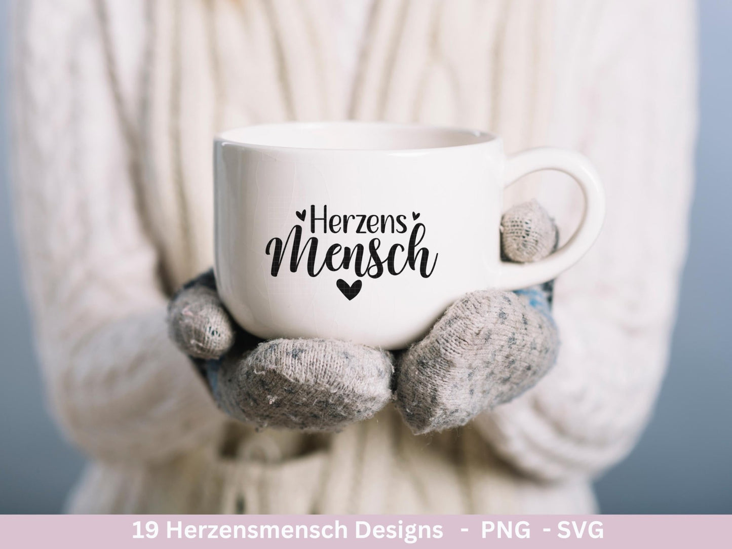 Deutsche Plotterdatei Herzensmensch - Danke Svg - Best Friends Svg - Von Herzen svg - Cricut - Lieblingsmensch Svg - Liebe svg - Laserdatei - EmidaDesign