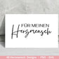 Deutsche Plotterdatei Herzmensch - Du bist toll - Lieblingsmensch - Cricut Silhouette Studio - Herzmensch Geschenk - Mit Liebe SVG Bundle - EmidaDesign