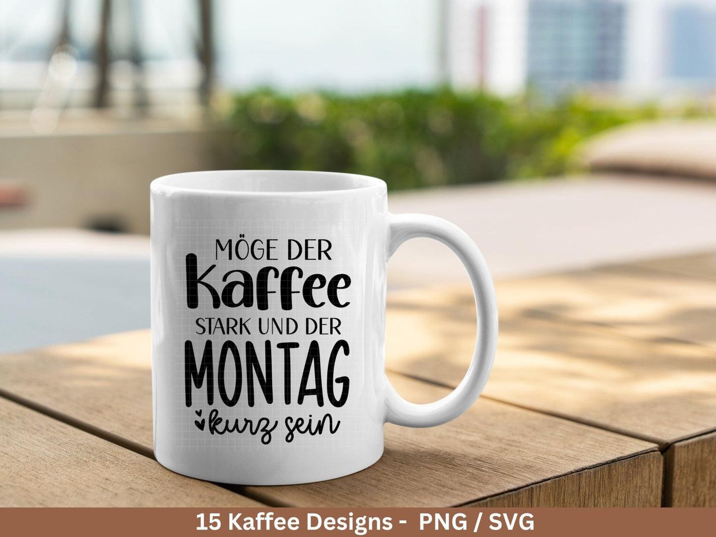 Deutsche Plotterdatei Kaffee - Kaffee svg Bundle - Kaffeetasse svg - Deutsche Sprüche Kaffee - Cricut Silhouette - Kaffee trinken lustig