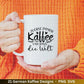 Deutsche Plotterdatei Kaffee - Kaffee svg Bundle - Kaffeetasse svg - Deutsche Sprüche Kaffee - Cricut Silhouette Studio Plotterdatei SVG