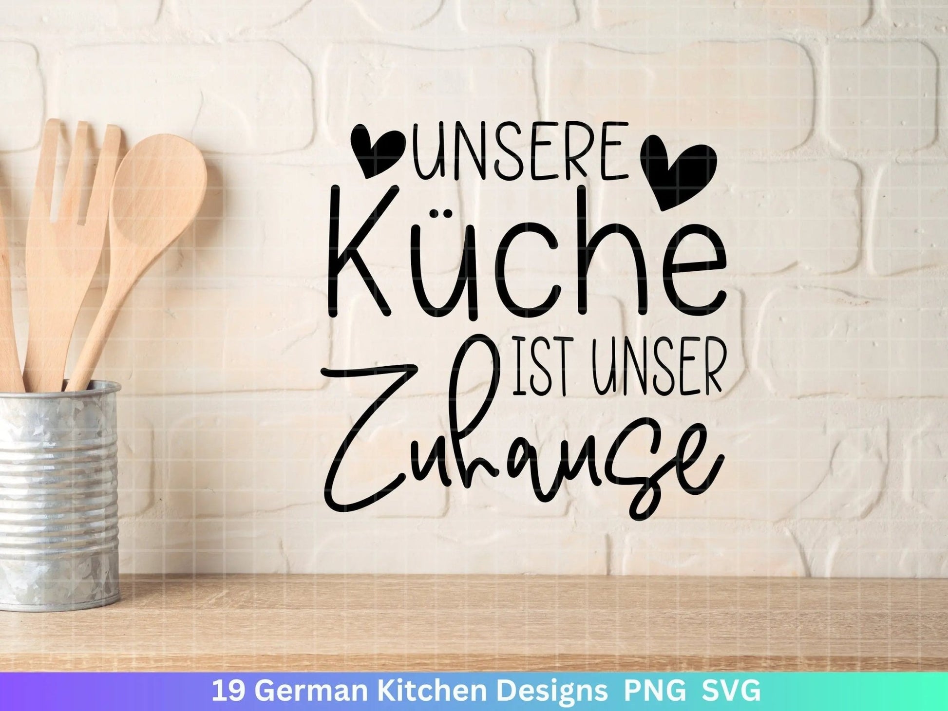 Deutsche Plotterdatei Küche Svg - Kochen svg Bundle - Chefkoch svg - Deutsche Sprüche Küche - Cricut Silhouette Studio Plotterdatei SVG