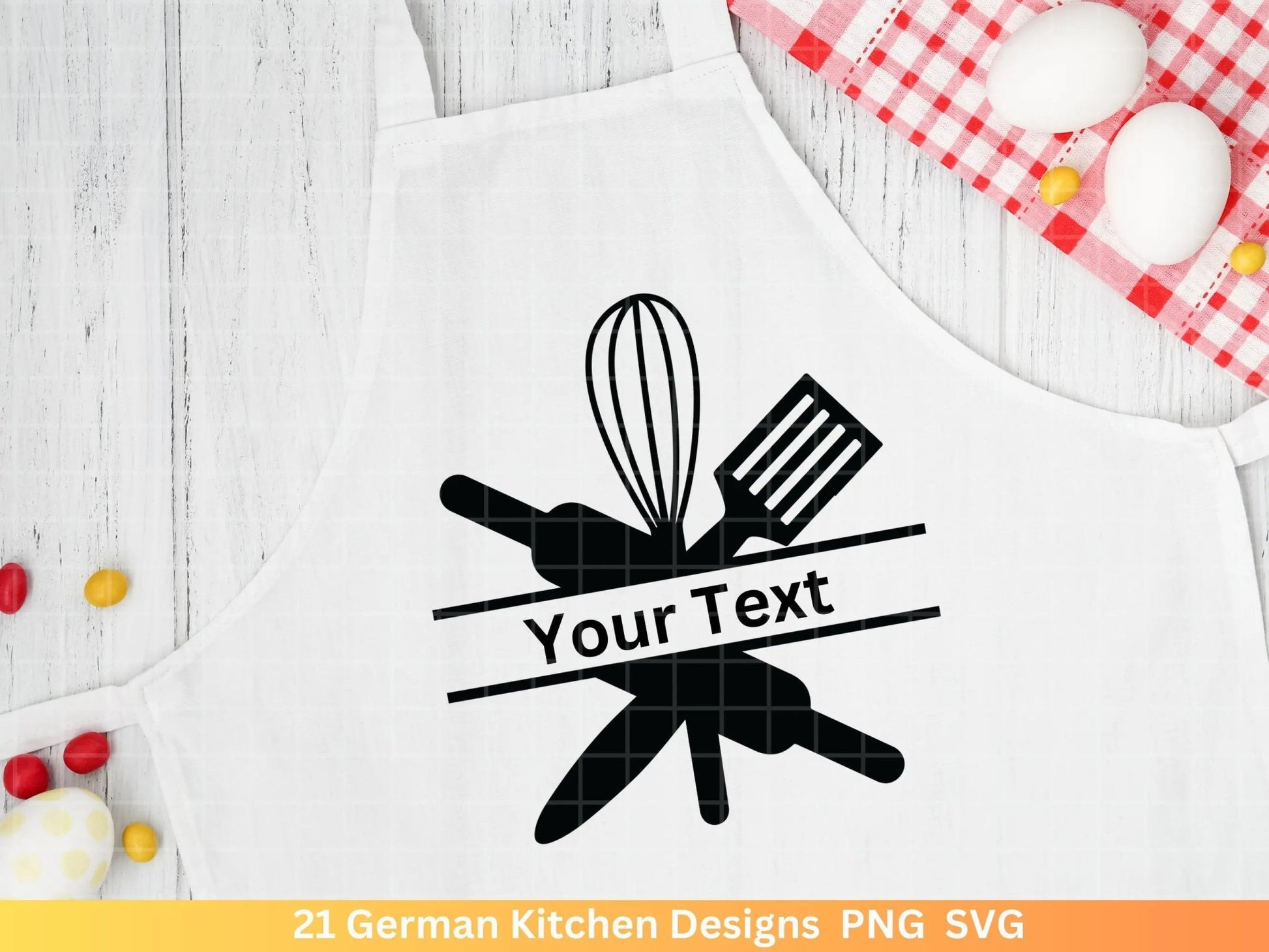 Deutsche Plotterdatei Küche Svg - Kochen svg Bundle - Chefkoch svg - Deutsche Sprüche Küche - Cricut Silhouette Studio Plotterdatei SVG