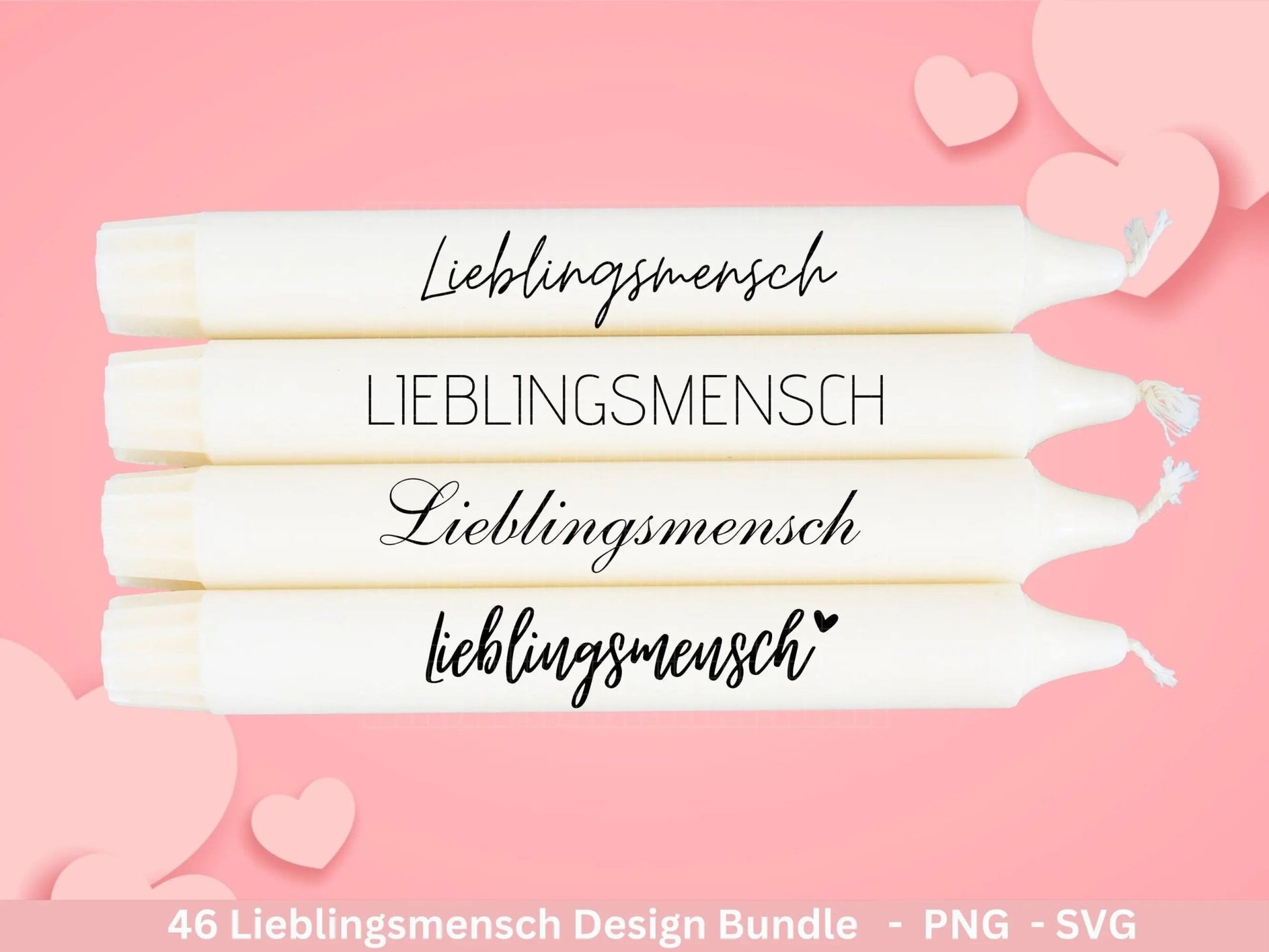 Deutsche Plotterdatei Lieblingsmensch - Du bist toll - Cricut Silhouette Studio Plotterdatei - Herzmensch Geschenk - Mit Liebe SVG Bundle