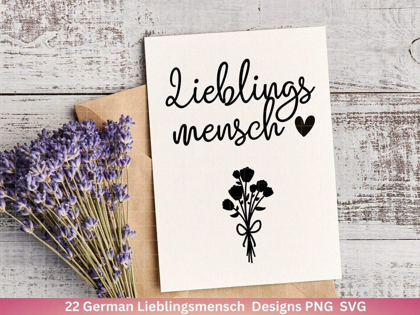 Deutsche Plotterdatei Lieblingsmensch - Du bist toll - Cricut Silhouette Studio Plotterdatei - Herzmensch Geschenk - Mit Liebe SVG Bundle