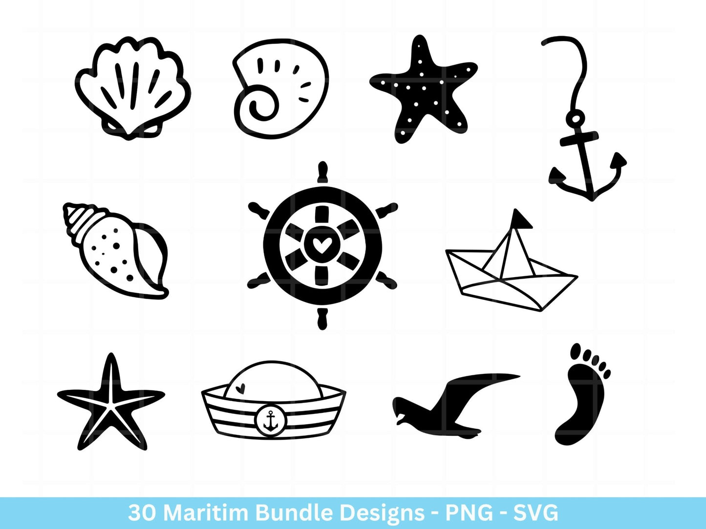 Deutsche Plotterdatei Maritim - Moin Plotterdatei - Nautical Clipart - Ankerplatz svg - Möwen svg - Wilkommen im Norden svg - Cricut Ahoi - EmidaDesign