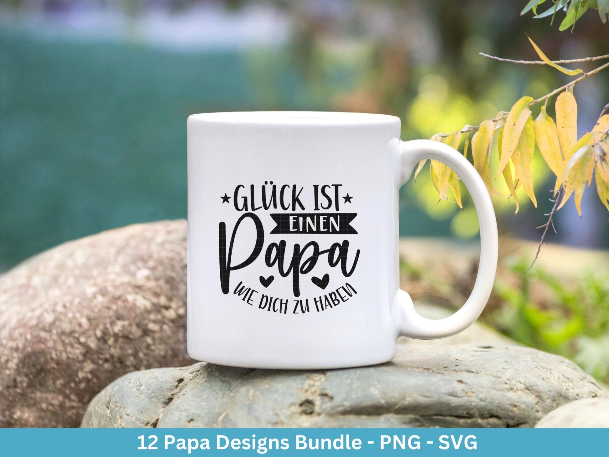 Deutsche Plotterdatei Papa - Vatertagsgeschenk - Papa svg - Deutsche Sprüche Svg - Familie Svg - Cricut svg - Laserdatei Papa - Geschenk Papa - EmidaDesign