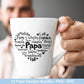 Deutsche Plotterdatei Papa - Vatertagsgeschenk - Papa svg - Deutsche Sprüche Svg - Familie Svg - Cricut svg - Laserdatei Papa - Geschenk Papa - EmidaDesign