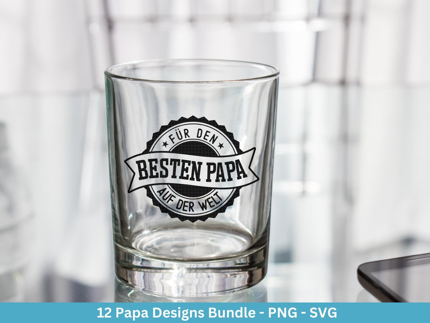Deutsche Plotterdatei Papa - Vatertagsgeschenk - Papa svg - Deutsche Sprüche Svg - Familie Svg - Cricut svg - Laserdatei Papa - Geschenk Papa - EmidaDesign