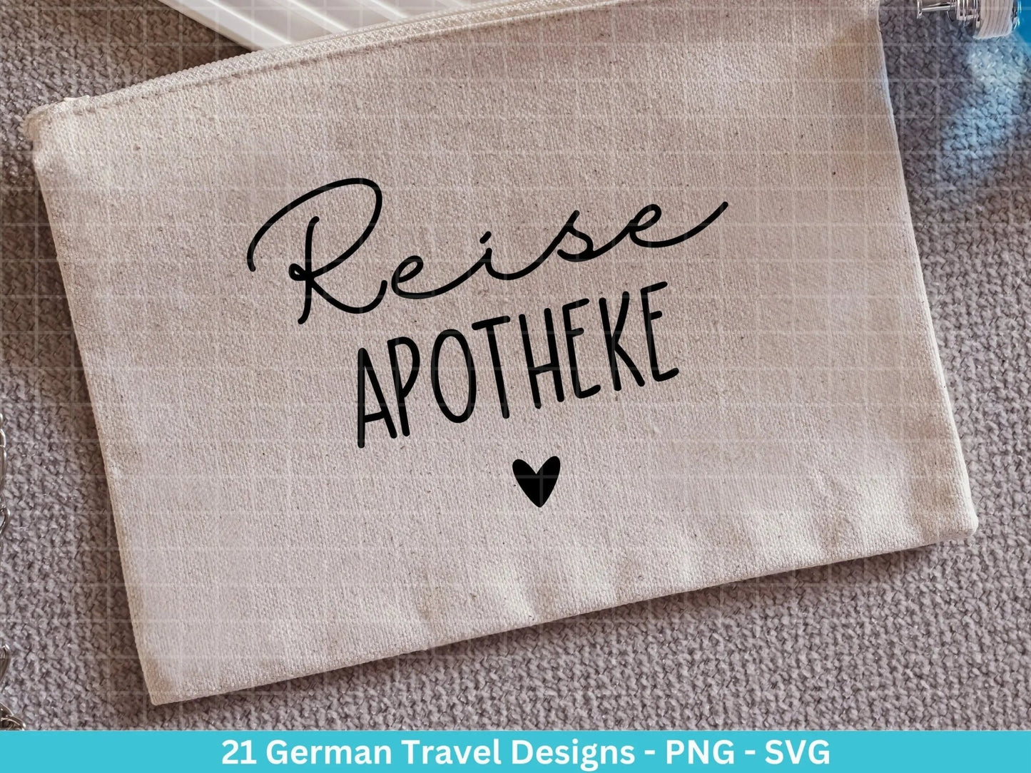 Deutsche Plotterdatei Reisen svg png Bundle - Koffer svg- Sommer svg - Reisen svg - Cricut Silhouette Studio - Reisen Sprüche - Urlaub svg