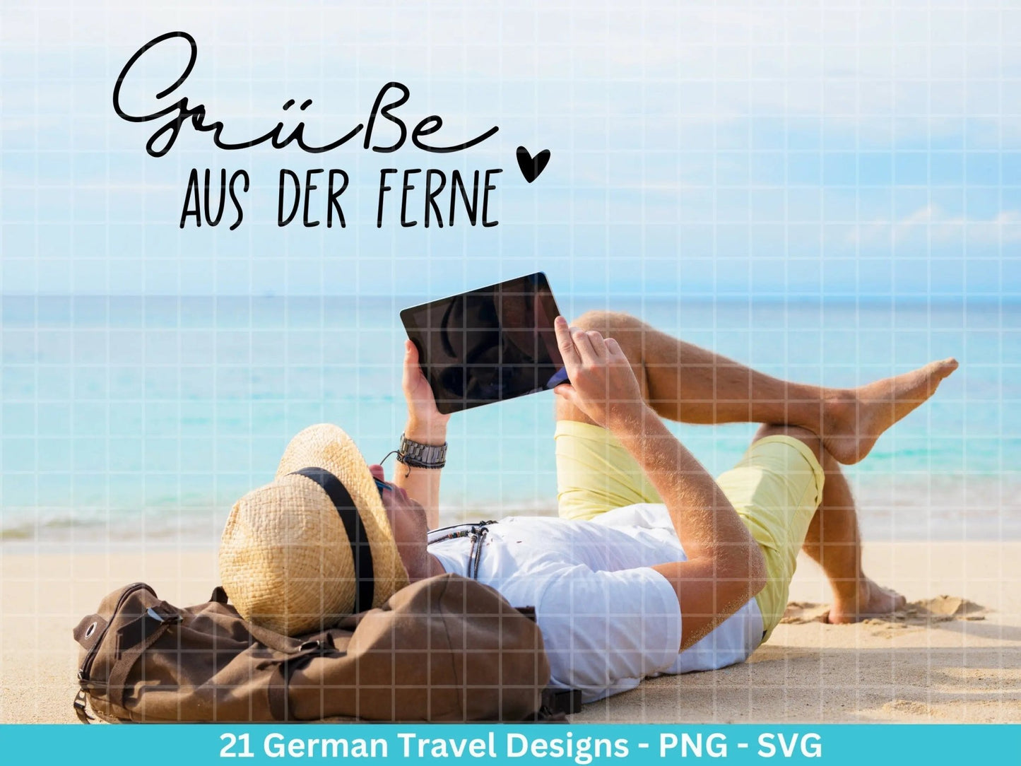 Deutsche Plotterdatei Reisen svg png Bundle - Koffer svg- Sommer svg - Reisen svg - Cricut Silhouette Studio - Reisen Sprüche - Urlaub svg