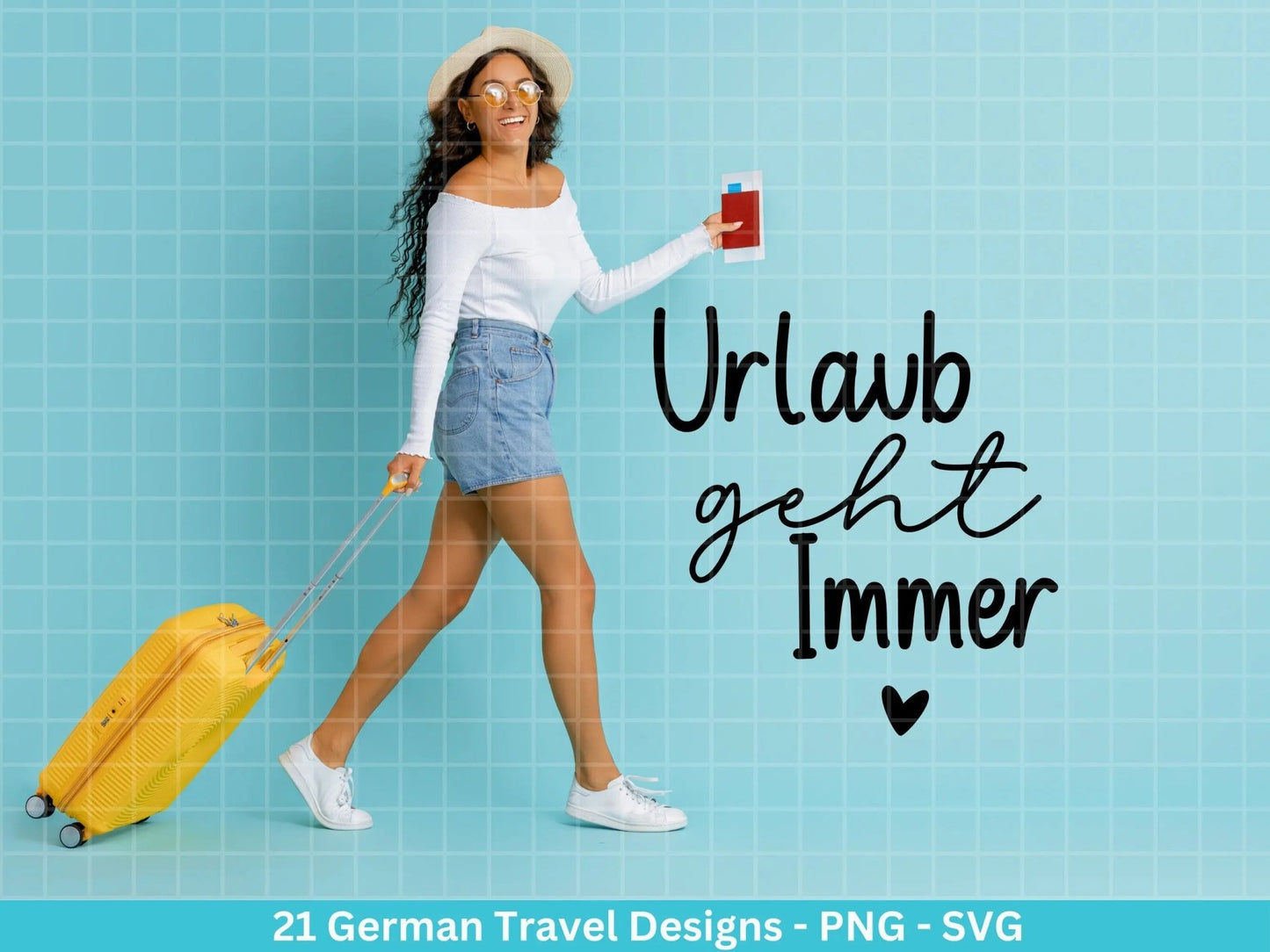 Deutsche Plotterdatei Reisen svg png Bundle - Koffer svg- Sommer svg - Reisen svg - Cricut Silhouette Studio - Reisen Sprüche - Urlaub svg