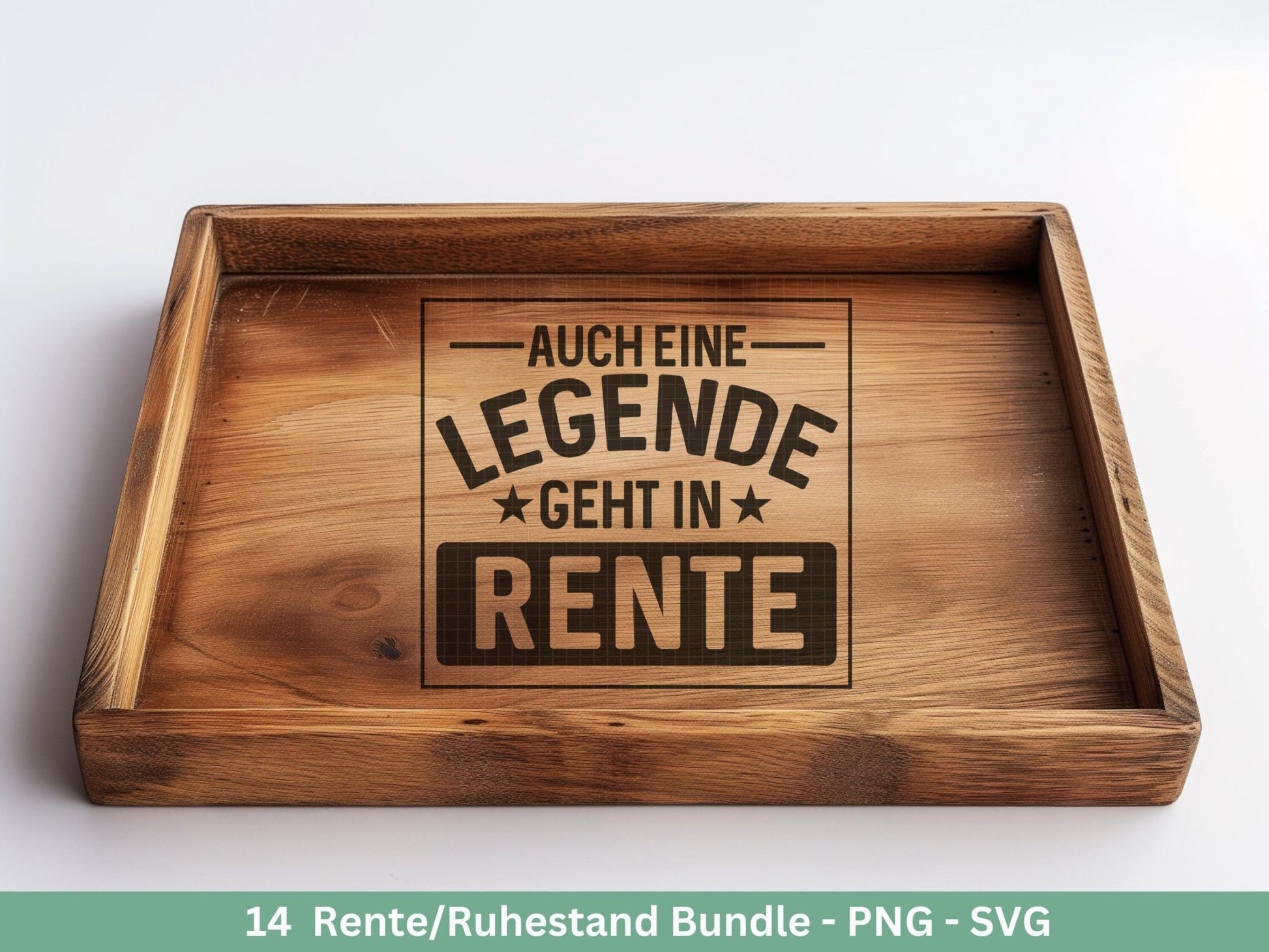 Deutsche Plotterdatei Rente - Rentner Sprüche - Geschenk zur Rente - Herz svg - Ruhestand svg - Deutsche Sprüche - Laserdatei - Cricut - EmidaDesign