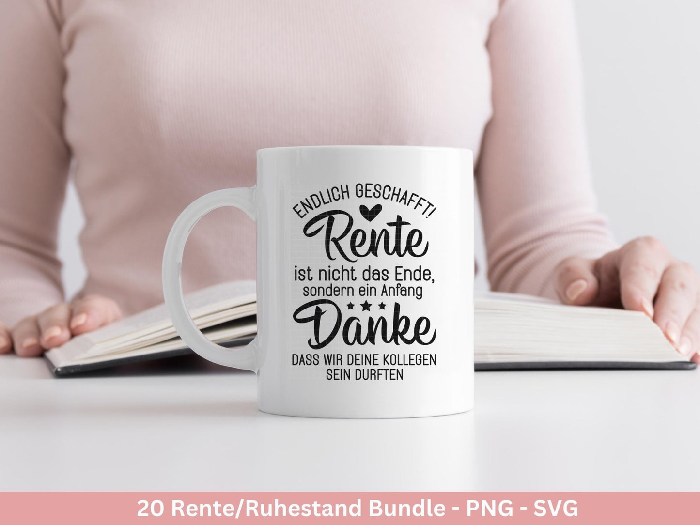 Deutsche Plotterdatei Rente - Rentner Sprüche - Geschenk zur Rente - Herz svg - Ruhestand svg - Deutsche Sprüche - Laserdatei - Cricut - EmidaDesign