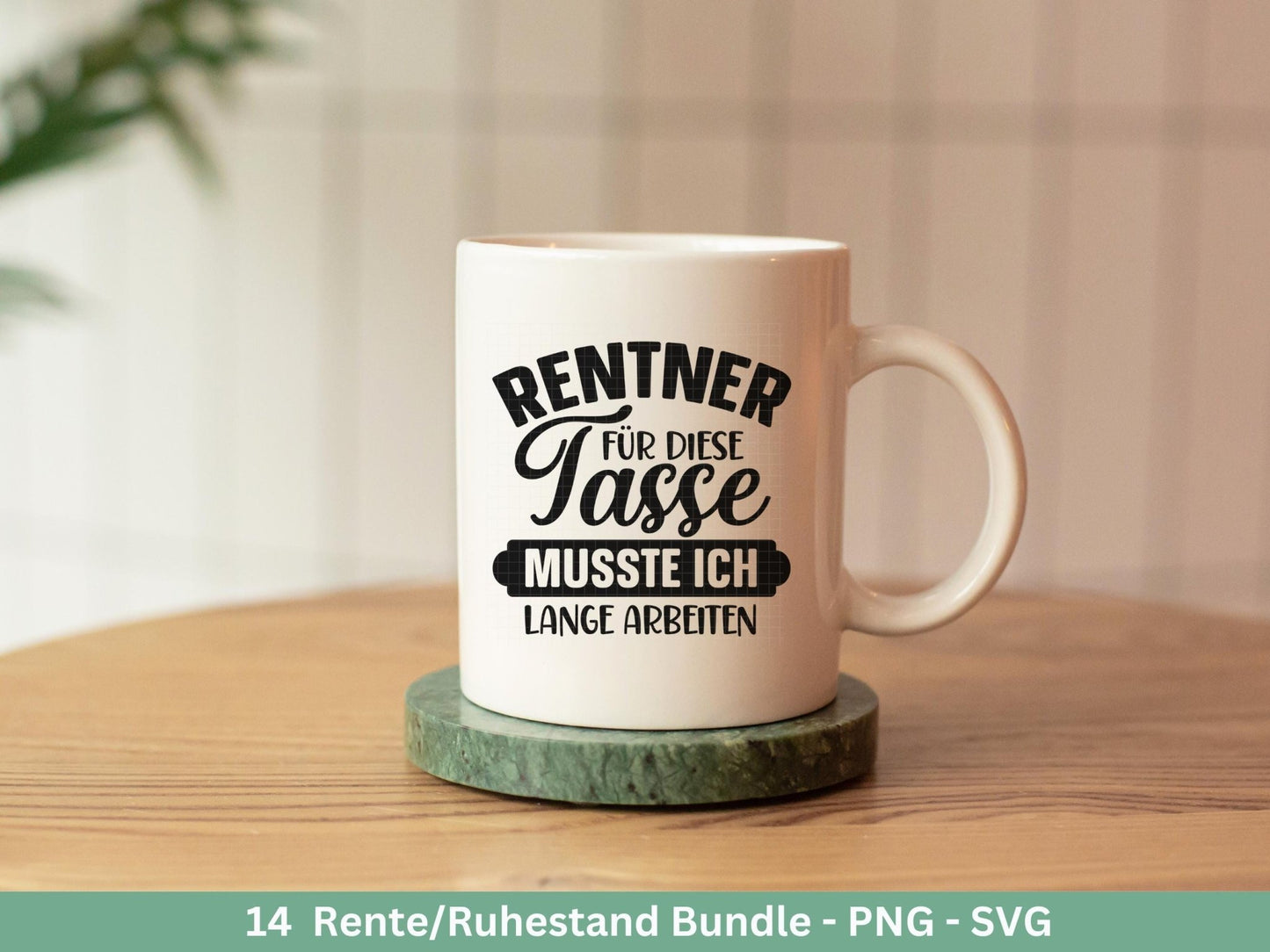 Deutsche Plotterdatei Rente - Rentner Sprüche - Geschenk zur Rente - Herz svg - Ruhestand svg - Deutsche Sprüche - Laserdatei - Cricut - EmidaDesign