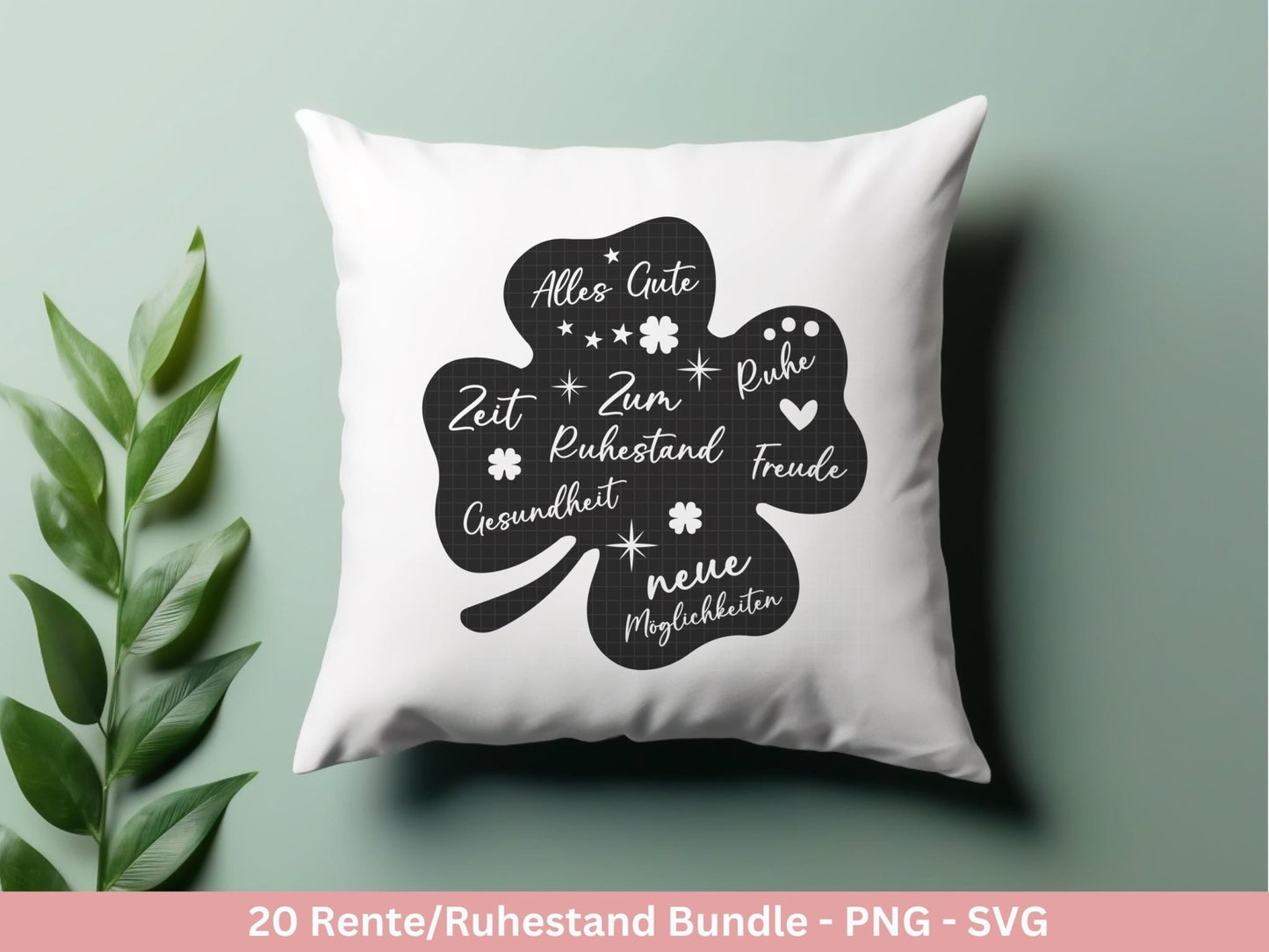 Deutsche Plotterdatei Rente - Rentner Sprüche - Geschenk zur Rente - Herz svg - Ruhestand svg - Deutsche Sprüche - Laserdatei - Cricut - EmidaDesign