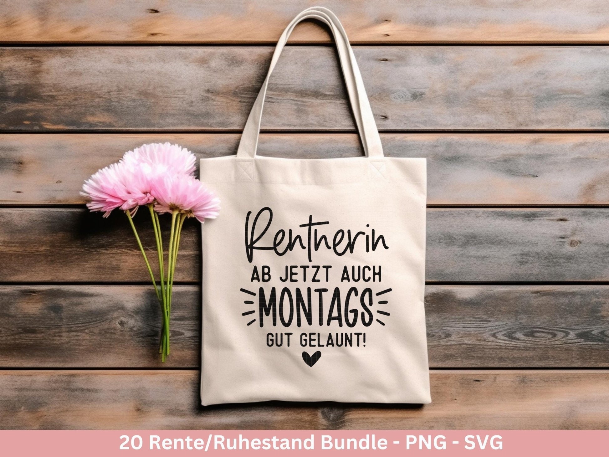 Deutsche Plotterdatei Rente - Rentner Sprüche - Geschenk zur Rente - Herz svg - Ruhestand svg - Deutsche Sprüche - Laserdatei - Cricut - EmidaDesign