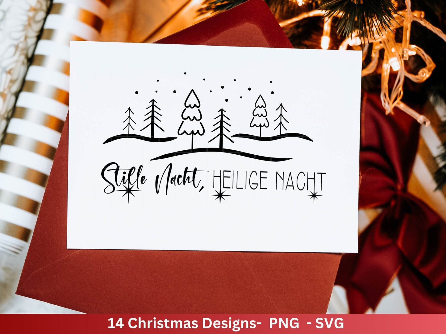 Deutsche Plotterdatei Weihnachten - Schriftzüge Weihnachten deutsch - Weihnachtshäuser - Plotterdatei Home - Winterzauber - Oh Tannenbaum - EmidaDesign