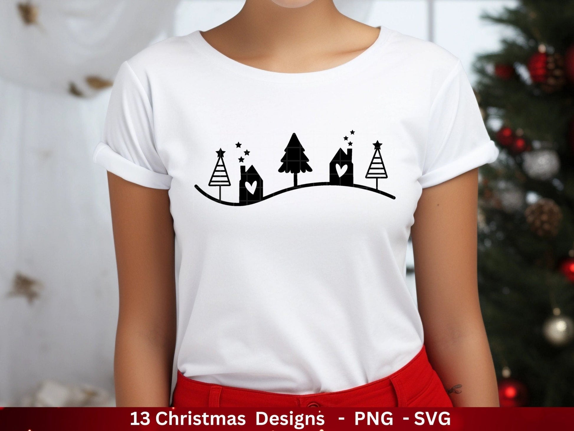 Deutsche Plotterdatei Weihnachten - Schriftzüge Weihnachten deutsch - Weihnachtshäuser - Plotterdatei Home - Winterzauber - Oh Tannenbaum - EmidaDesign