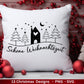 Deutsche Plotterdatei Weihnachten - Schriftzüge Weihnachten deutsch - Weihnachtshäuser - Plotterdatei Home - Winterzauber - Oh Tannenbaum - EmidaDesign