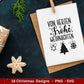 Deutsche Plotterdatei Weihnachten - Schriftzüge Weihnachten deutsch - Weihnachtshäuser - Plotterdatei Home - Winterzauber - Weihnachten Svg - EmidaDesign