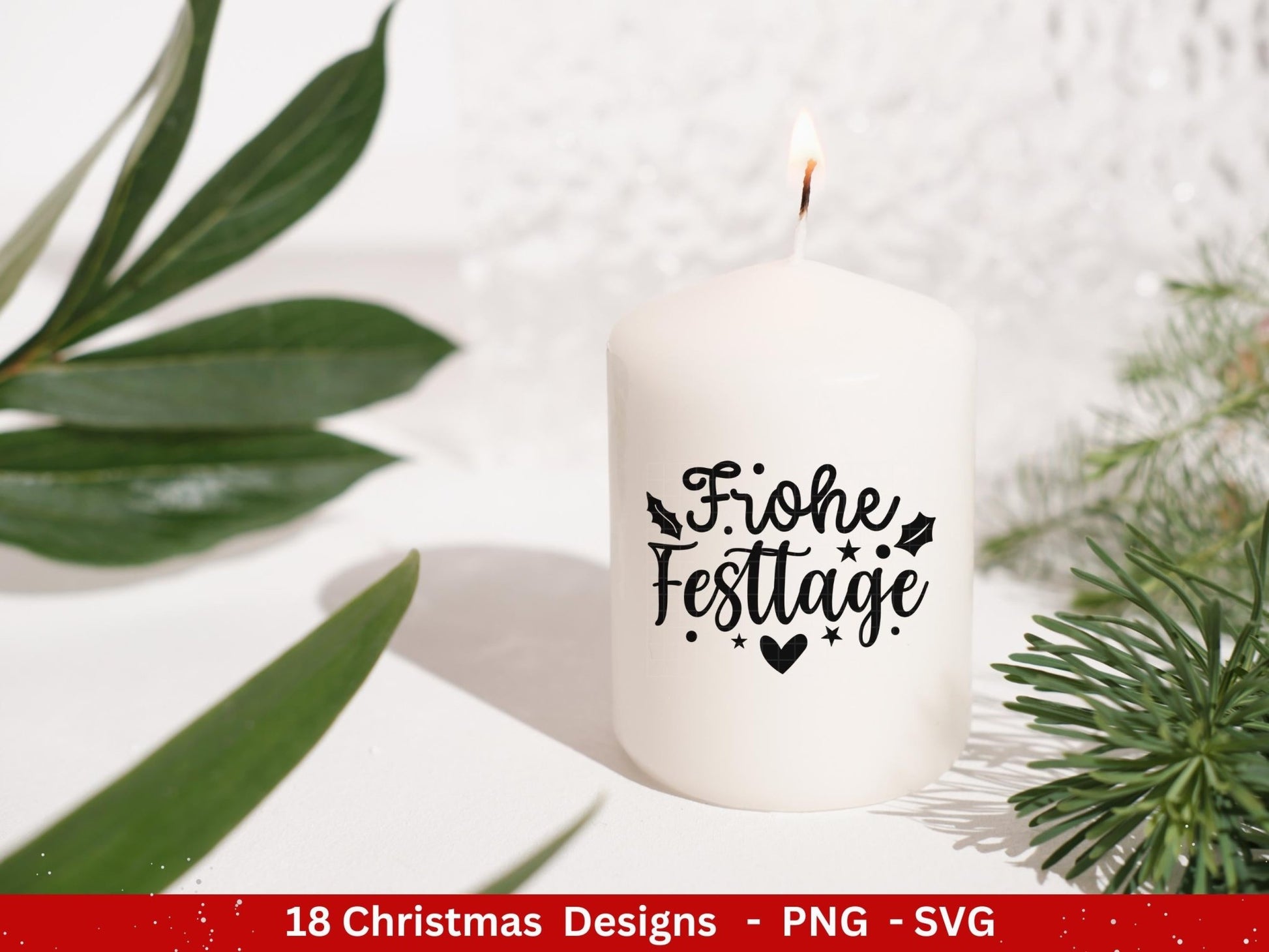 Deutsche Plotterdatei Weihnachten - Schriftzüge Weihnachten - Weihnachtshäuser - Frohe Weihnachten - Winterzauber - Tannenbaum - Digistamps - EmidaDesign