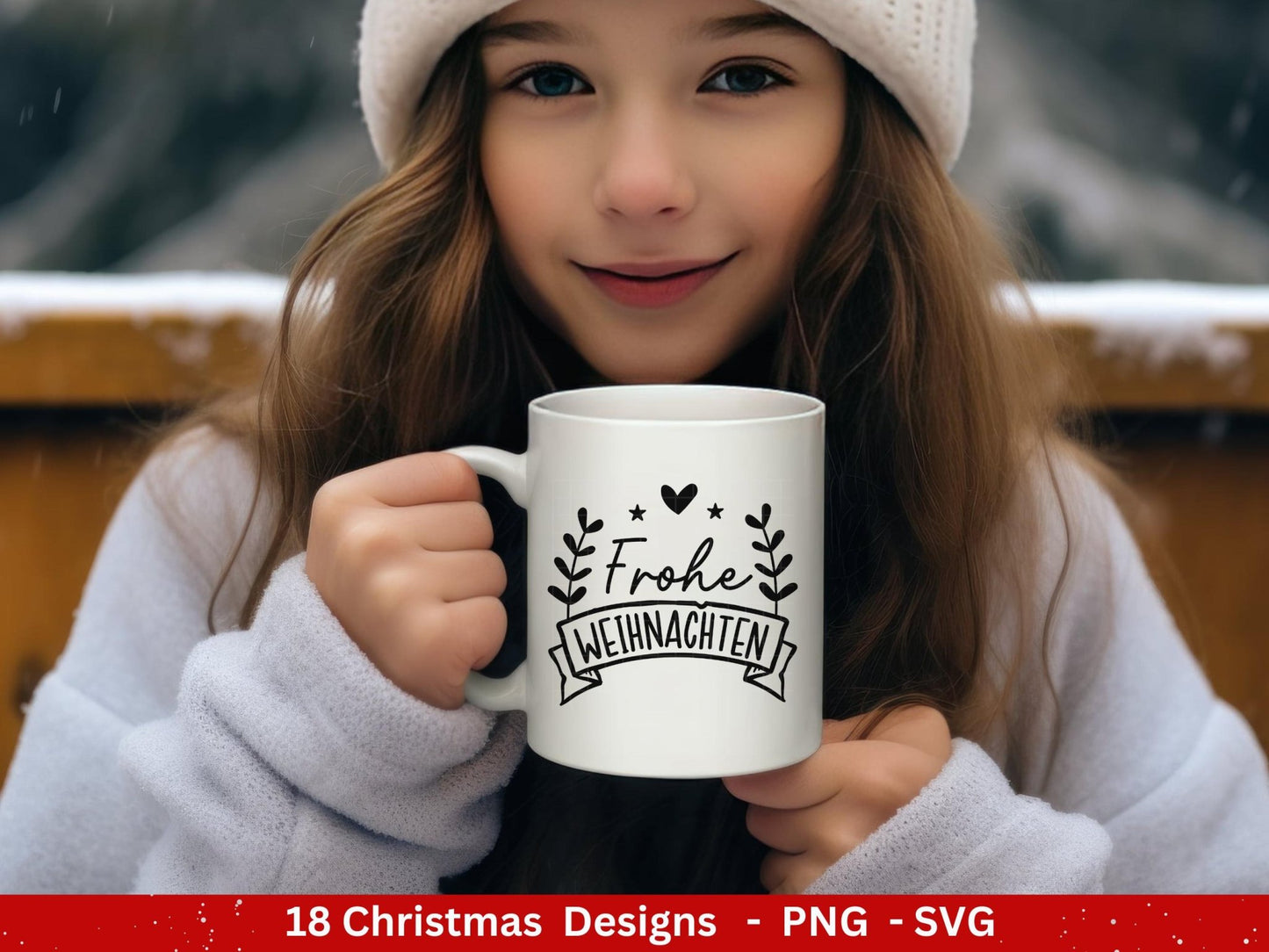 Deutsche Plotterdatei Weihnachten - Schriftzüge Weihnachten - Weihnachtshäuser - Frohe Weihnachten - Winterzauber - Tannenbaum - Digistamps - EmidaDesign