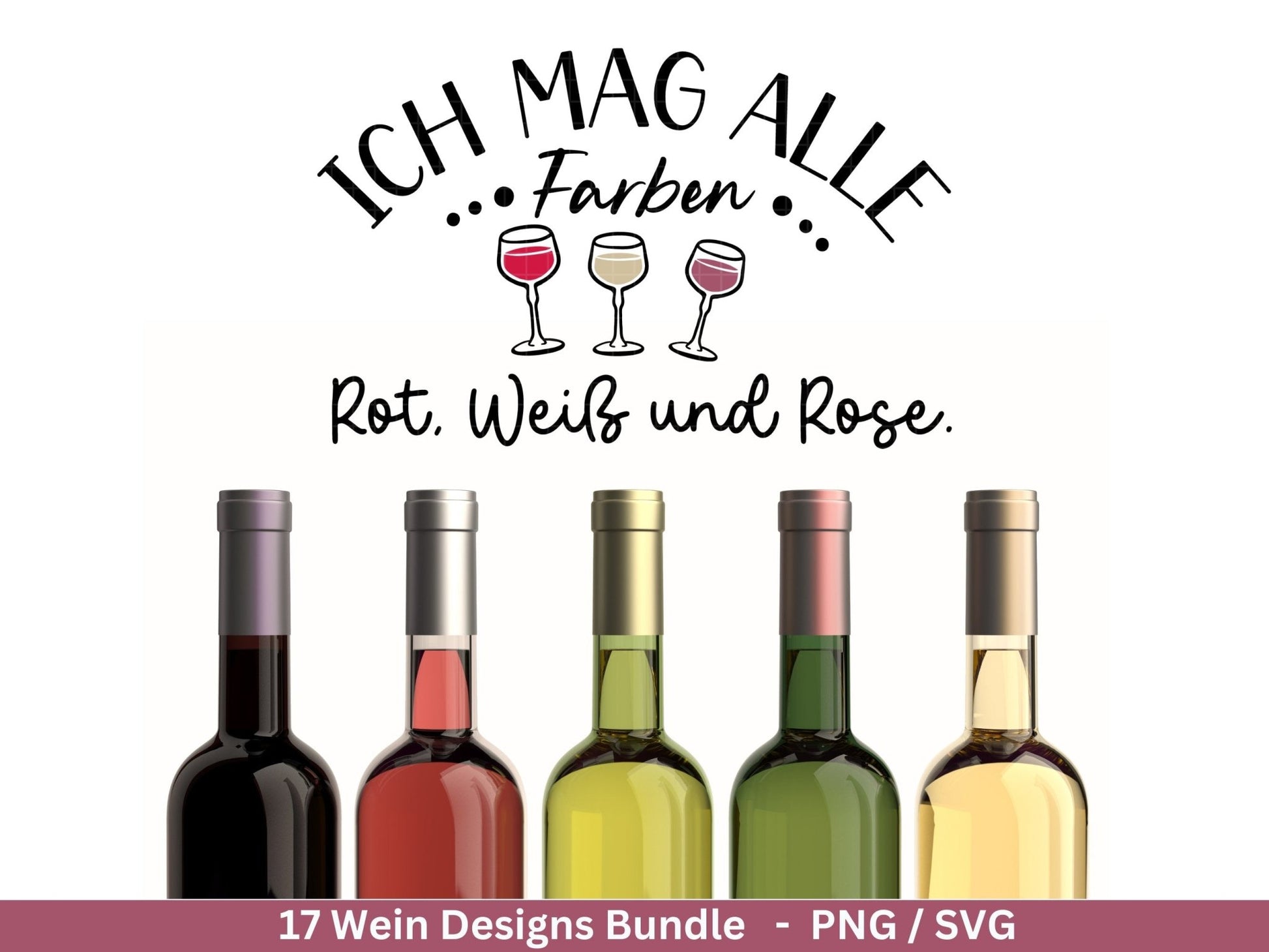 Deutsche Plotterdatei Wein Sprüche Bundle - Wein svg - Wein Sprüche Svg - Cricut Silhouette Studio Plotterdatei - Alcohol svg Untersetzer