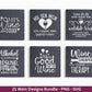 Deutsche Plotterdatei Wein Sprüche Bundle - Wein svg - Wein Sprüche Svg - Cricut Svg - Wine o clock - Alkohol svg - Untersetzer Sprüche - EmidaDesign