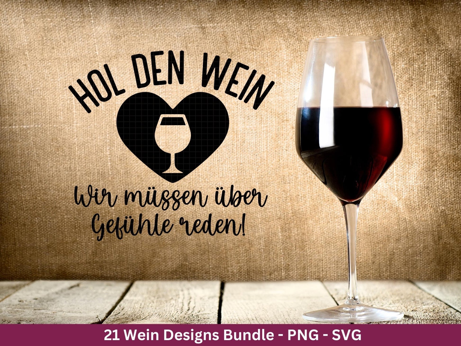 Deutsche Plotterdatei Wein Sprüche Bundle - Wein svg - Wein Sprüche Svg - Cricut Svg - Wine o clock - Alkohol svg - Untersetzer Sprüche - EmidaDesign