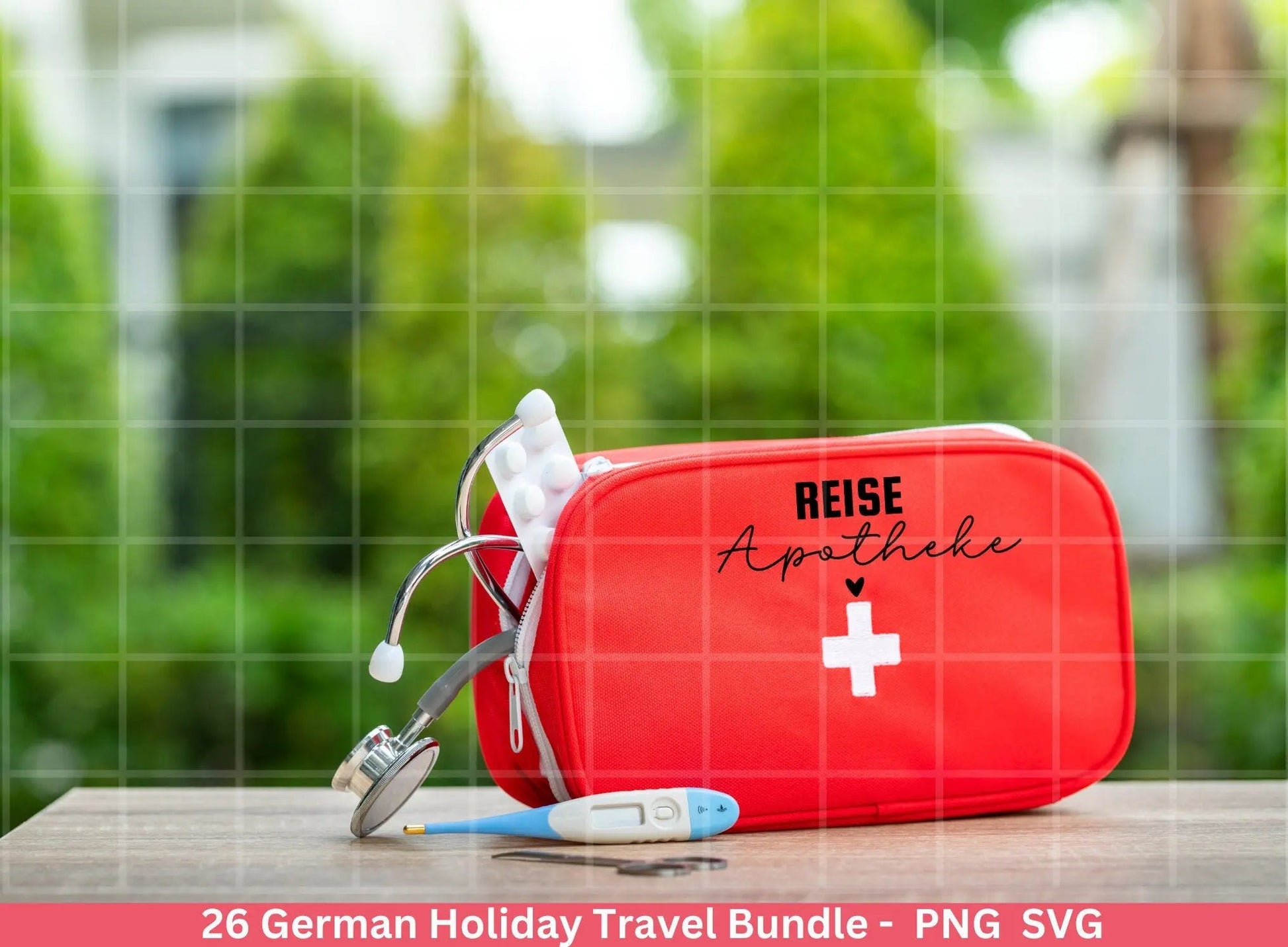 German Reisen Plotterdatei svg png Bundle - Strand svg- Sommer svg - Reisen svg - Cricut Silhouette Studio - Reisen Sprüche - Urlaub svg