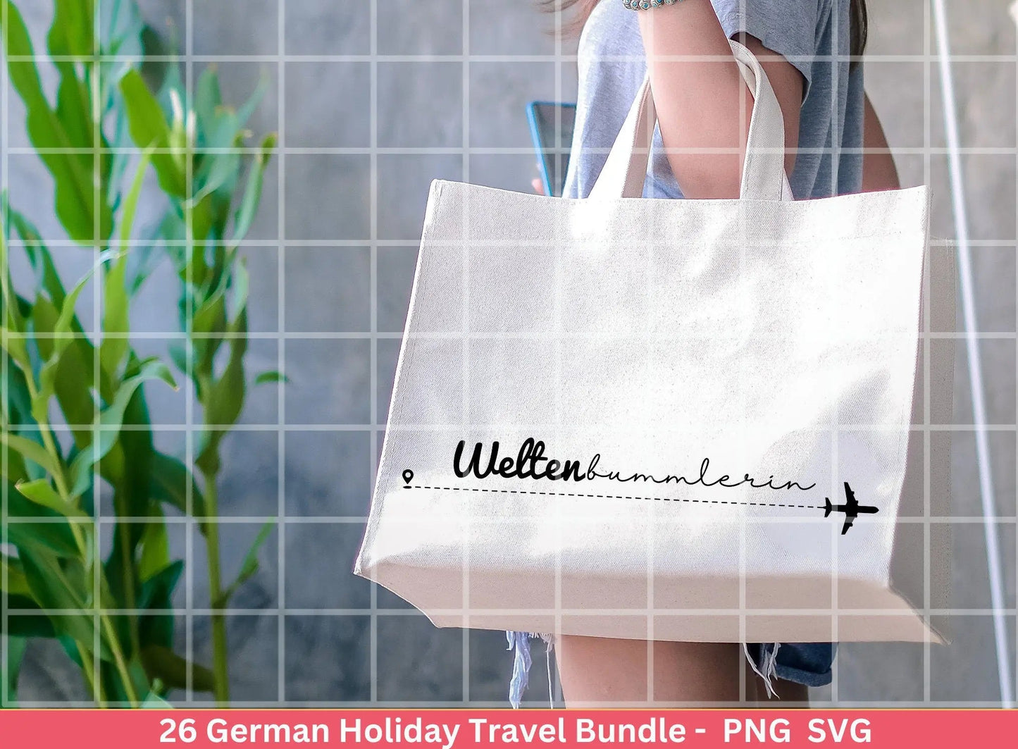 German Reisen Plotterdatei svg png Bundle - Strand svg- Sommer svg - Reisen svg - Cricut Silhouette Studio - Reisen Sprüche - Urlaub svg