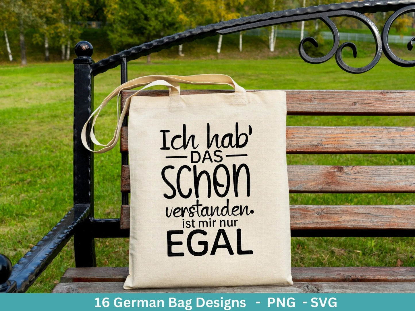 Deutsche Sprüche für Beutel Plotterdatei - Taschensprüche Bundle svg - Jutetasche plotten svg - Cricut Silhouette - Eine von den Juten