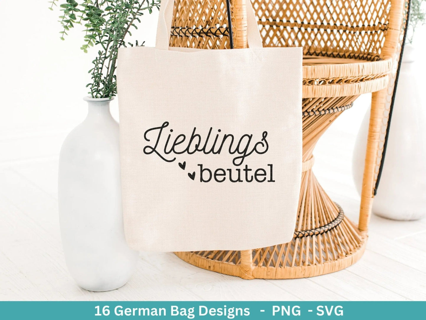 Deutsche Sprüche für Beutel Plotterdatei - Taschensprüche Bundle svg - Jutetasche plotten svg - Cricut Silhouette - Eine von den Juten