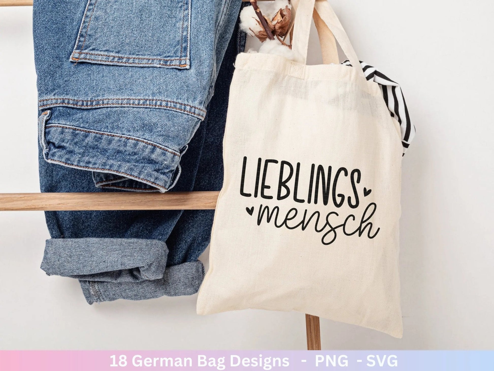 Deutsche Sprüche für Beutel Plotterdatei - Taschensprüche Bundle svg - Jutetasche plotten svg - Cricut Silhouette - Eine von den Juten