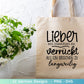 Deutsche Sprüche für Beutel Plotterdatei - Taschensprüche Bundle svg - Jutetasche plotten svg - Cricut Silhouette - Eine von den Juten - EmidaDesign