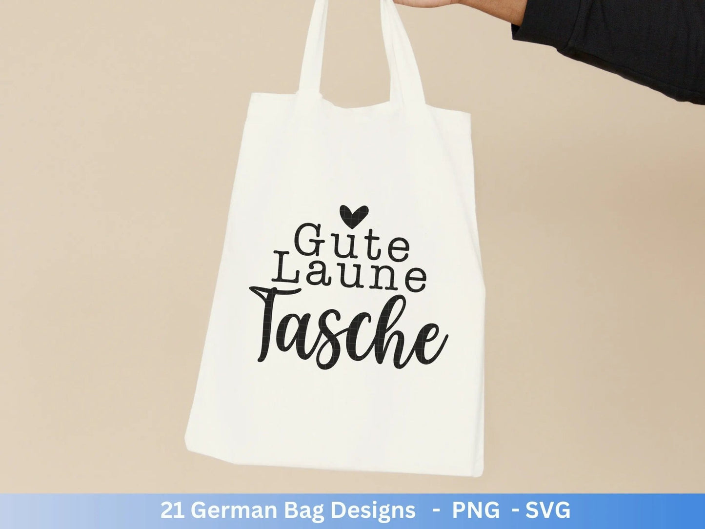 Deutsche Sprüche für Beutel Plotterdatei - Taschensprüche Bundle svg - Jutetasche plotten svg - Cricut Silhouette - Eine von den Juten