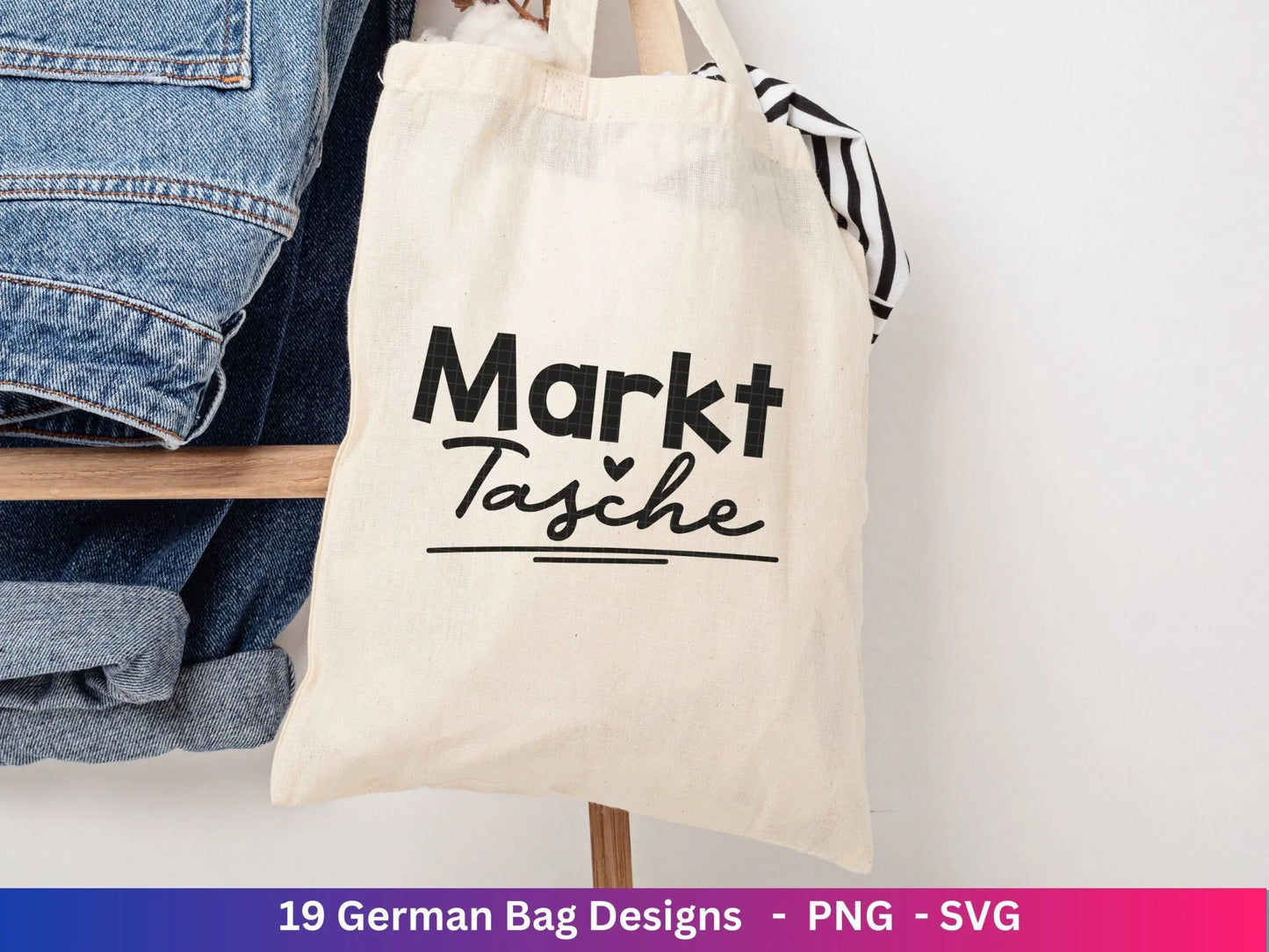 Deutsche Sprüche für Beutel Plotterdatei - Taschensprüche Bundle svg - Jutetasche plotten svg - Cricut Silhouette - Eine von den Juten